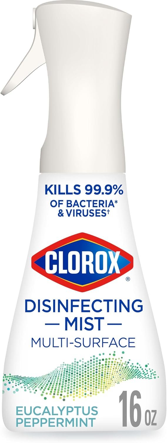 Clorox Disinfecting Mist, Eucalyptus Peppermint, Disinfecting Spray, 16 Fluid Ounces - Image 2