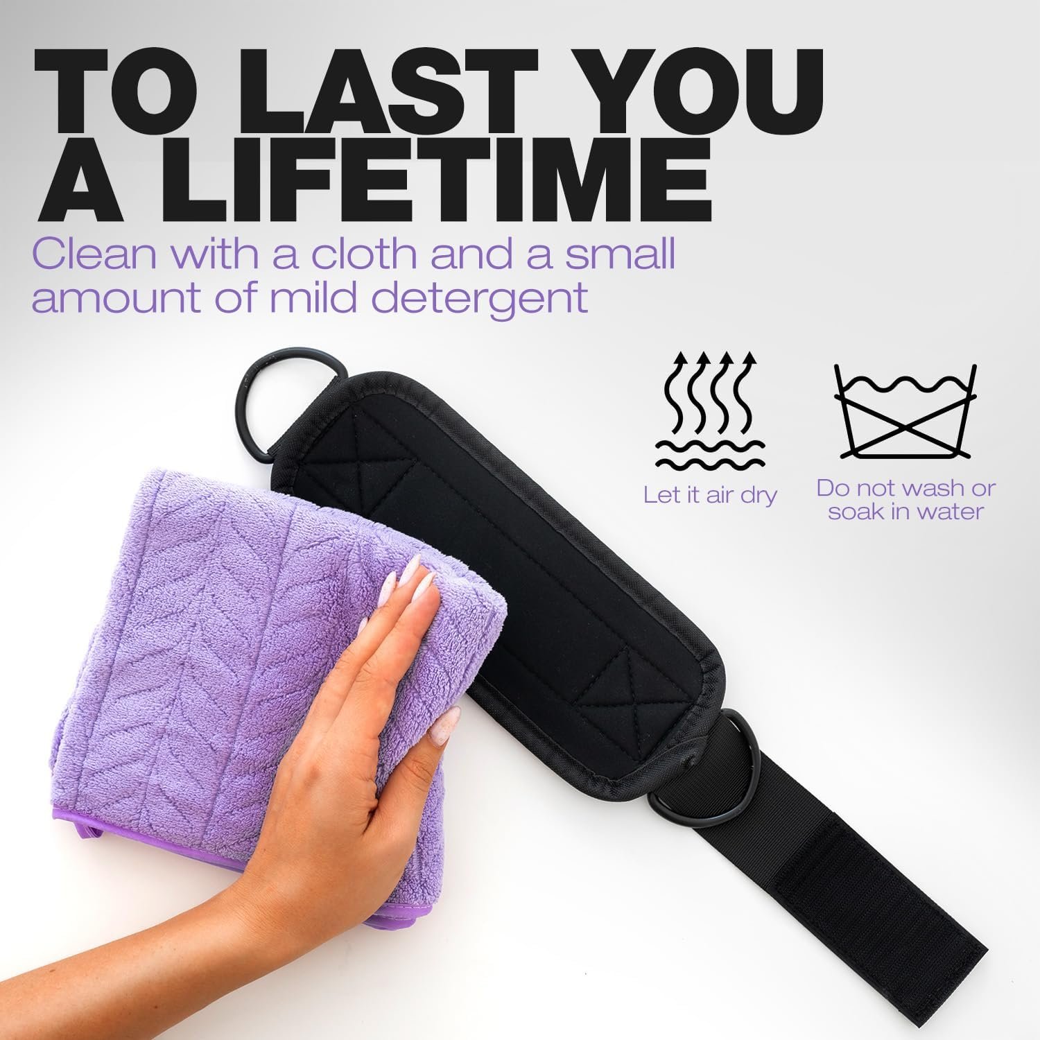 ActiveGear Ankle Resistance Bands with Cuffs - Ideal for Glutes, Legs & Core Workouts, Kickback Ankle Strap Set for Home Workout Equipment & Gym Fitness for Women and Men - Image 9