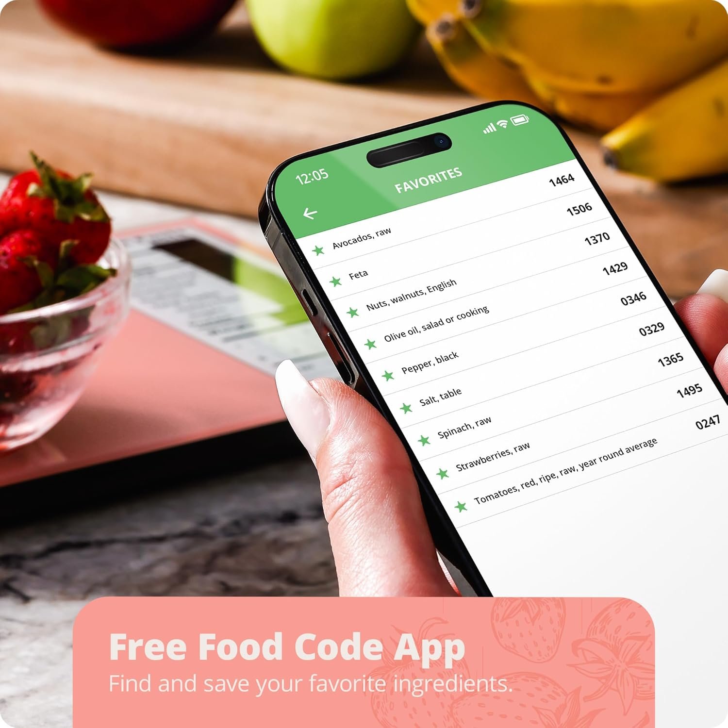 Nutrition Scale by Greater Goods with Food Grade Glass, Perfect for Calorie Counting, Meal Prep, and Weight Loss (Pink) - Image 8