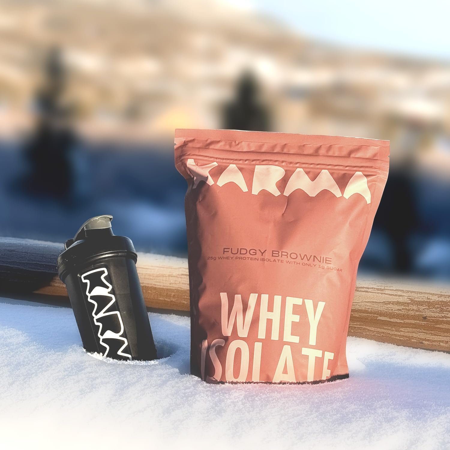 Whey Protein Powder 2LB - 25g Protein 1g Sugar - Fudgy Brownie Flavored Whey Isolate Protein Powder - Protein Powder Formulation with Low Sugar and High Protein - 30 Servings - Image 9