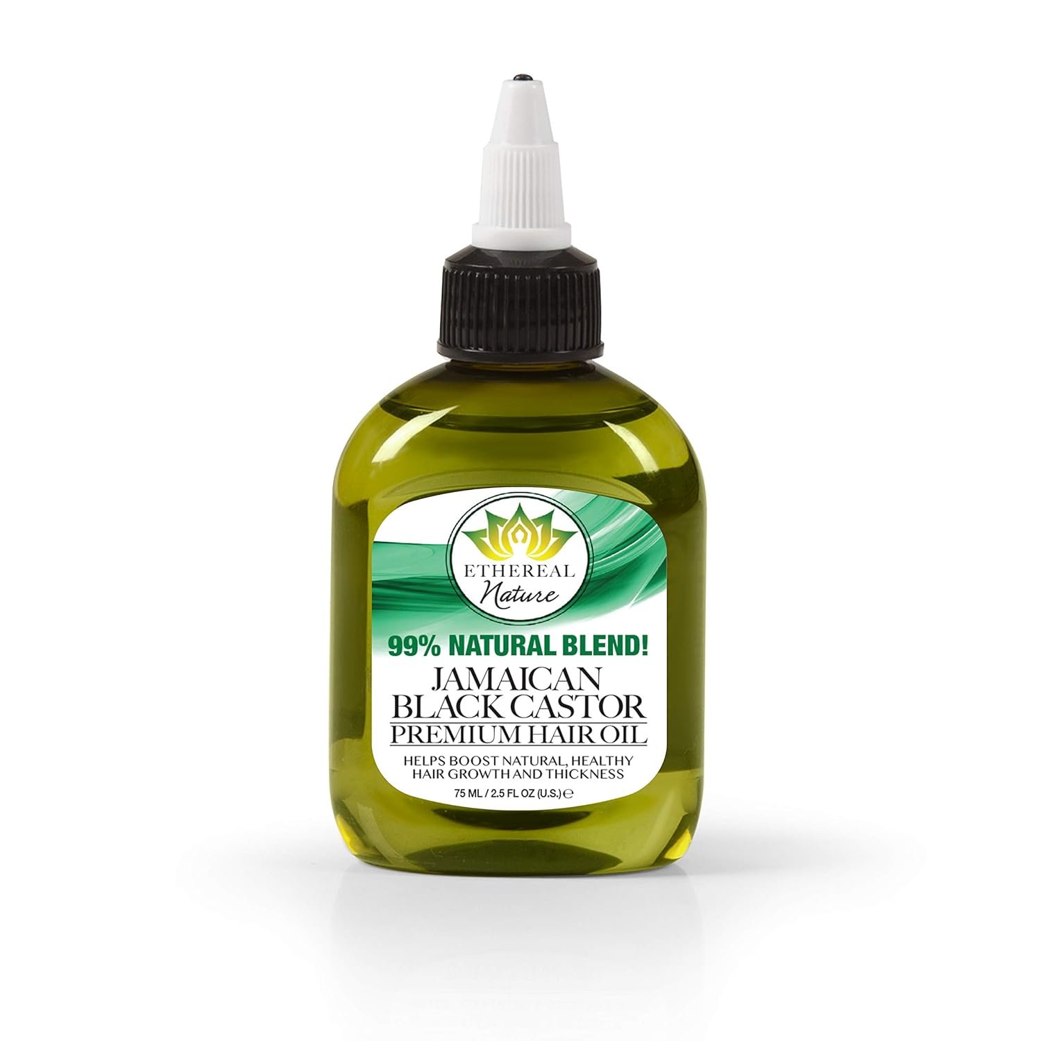 Ethereal Nature 99% Natural Hair Oil Blend Jamaican Black Castor 75 ml, clear - Image 2