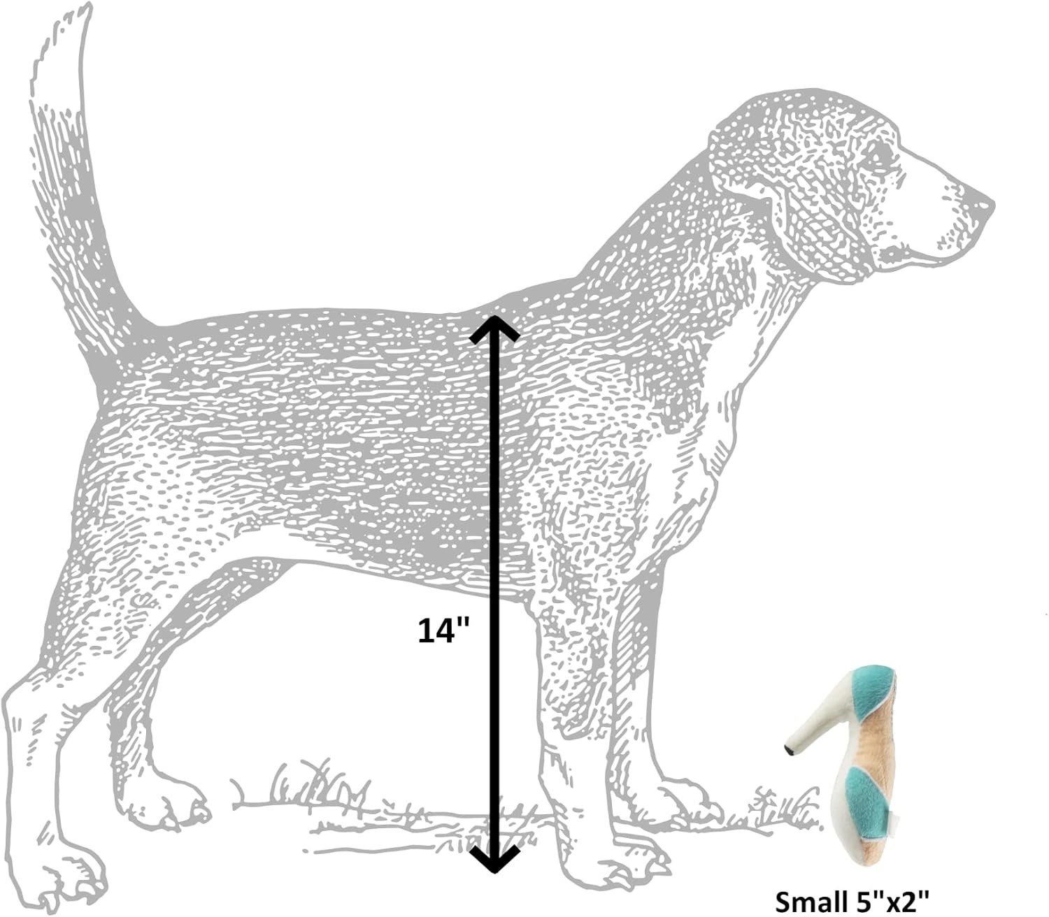 Dog Diggin Designs Runway Pup Collection | Unique Squeaky Plush Dog Toys – High Heel Essentials - Image 7