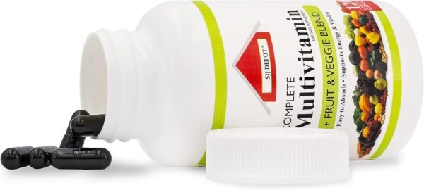 120 Multivitamin Fruit and Vegetable Liquid Capsules, Loaded Multivitamins, Supplements, Multiple Vitamin has Joint Heart Brain Antioxidants, Daily Women Men Senior Adult Multi Vitamins - Image 9