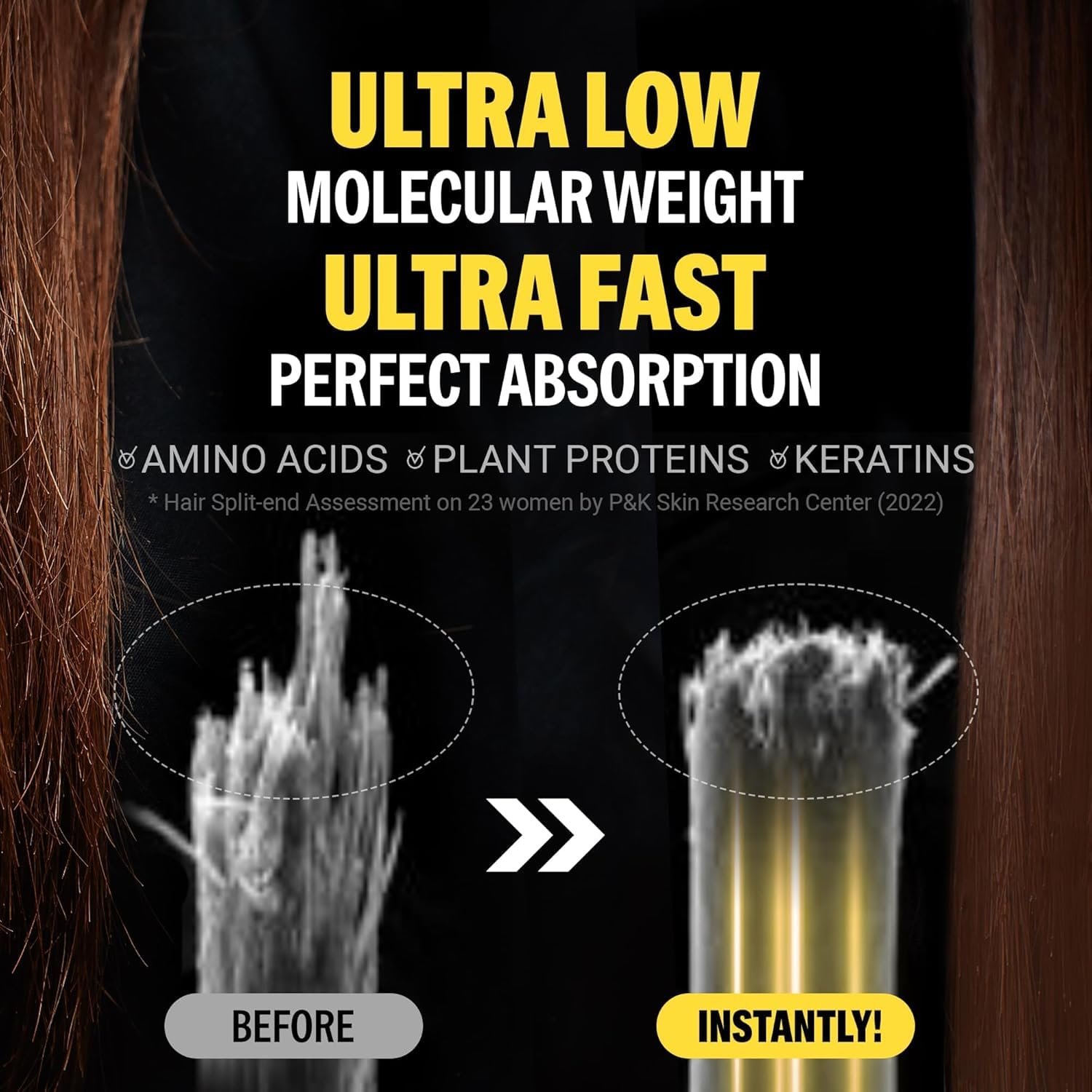 MEDIALL Intensive Hair Oil Serum for Frizzy & Damaged Hair |Hair Regrowth Tonic | Hydrating & Moisturizing Hair Growth Serum w/Coconut, Argan, Avocado, Camellia Seed & Olive Oils (1.85 fl oz) - Image 8