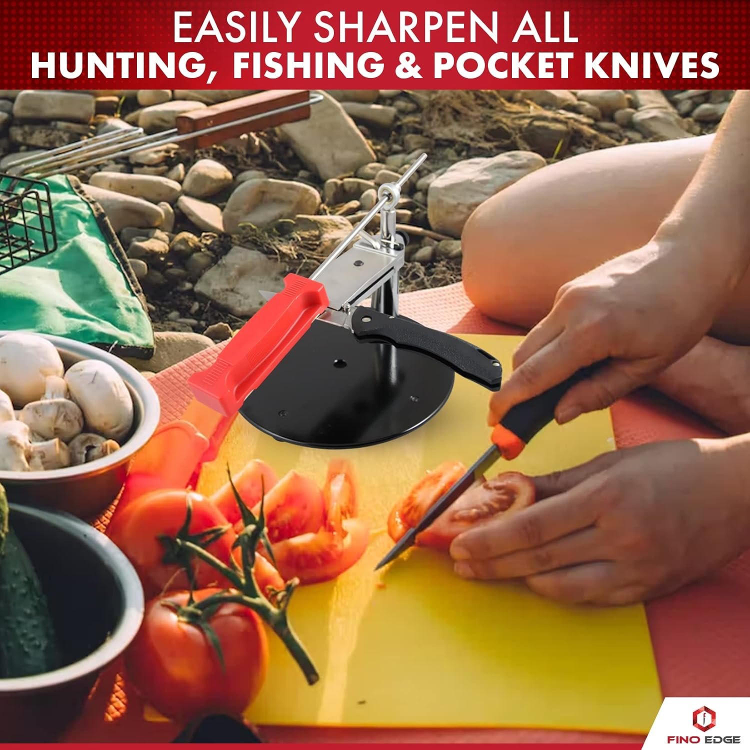 Professional Knife Sharpeners for Kitchen Knives - Diamond - Designed with Tight Clamp, Stable Base - Easy To Assemble with Reference Guide & Instruction Manual - Image 9