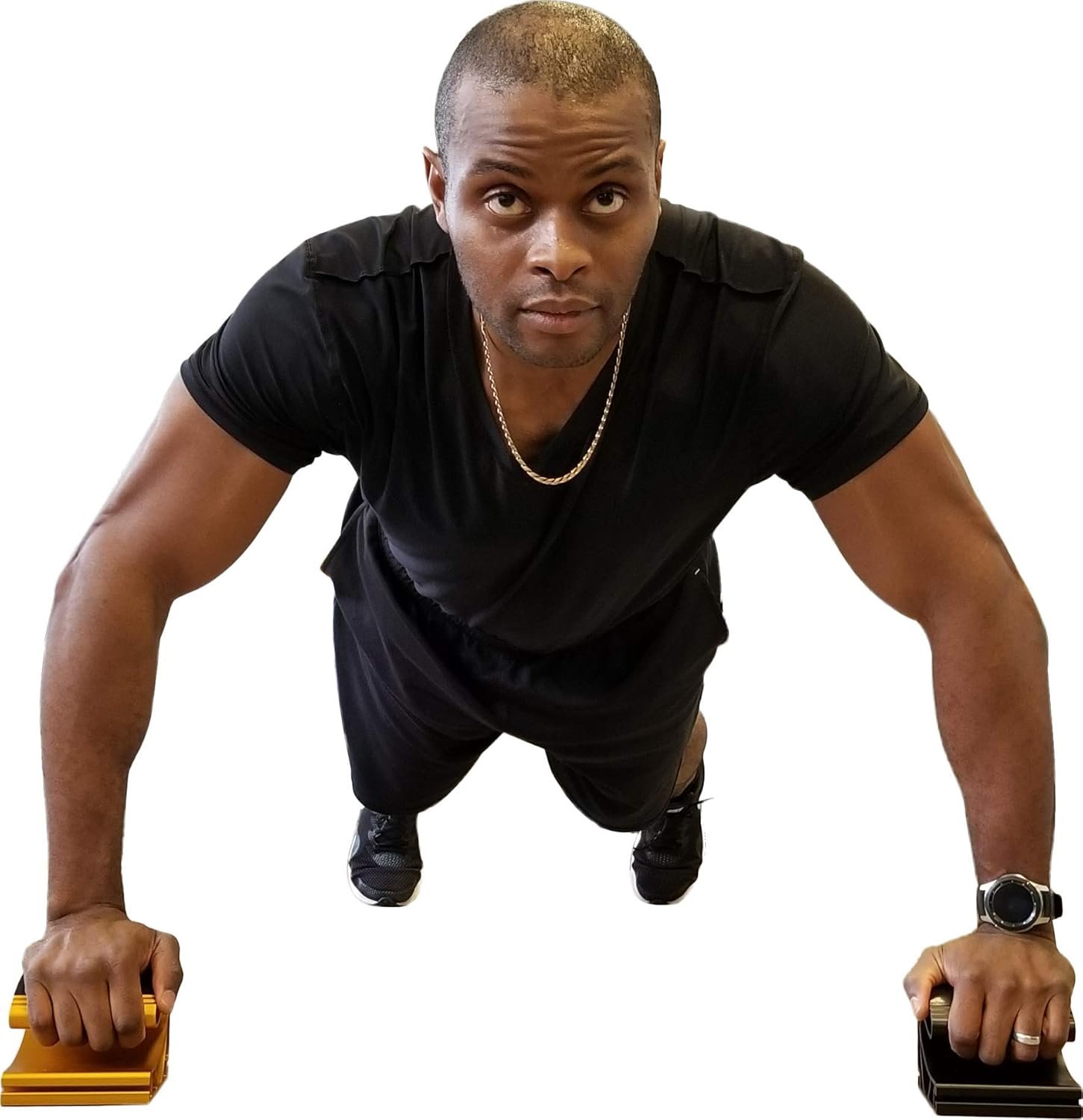 Pushup Bars - Safe Push Up Bars - Strength training Pushup Stands Perfect for Home Gym & Traveling Fitness - Lightweight, Non-Slip Bodyweight Training Workouts Blocks - Image 7