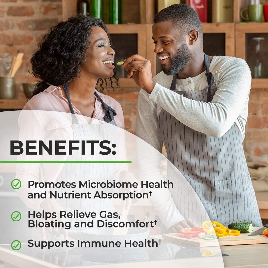 40 Billion CFU Daily Probiotic Supplement (1 Month Supply) Plus Turmeric Curcumin with Black Pepper Extract 1500mg Complex (1 Month Supply) - Image 10