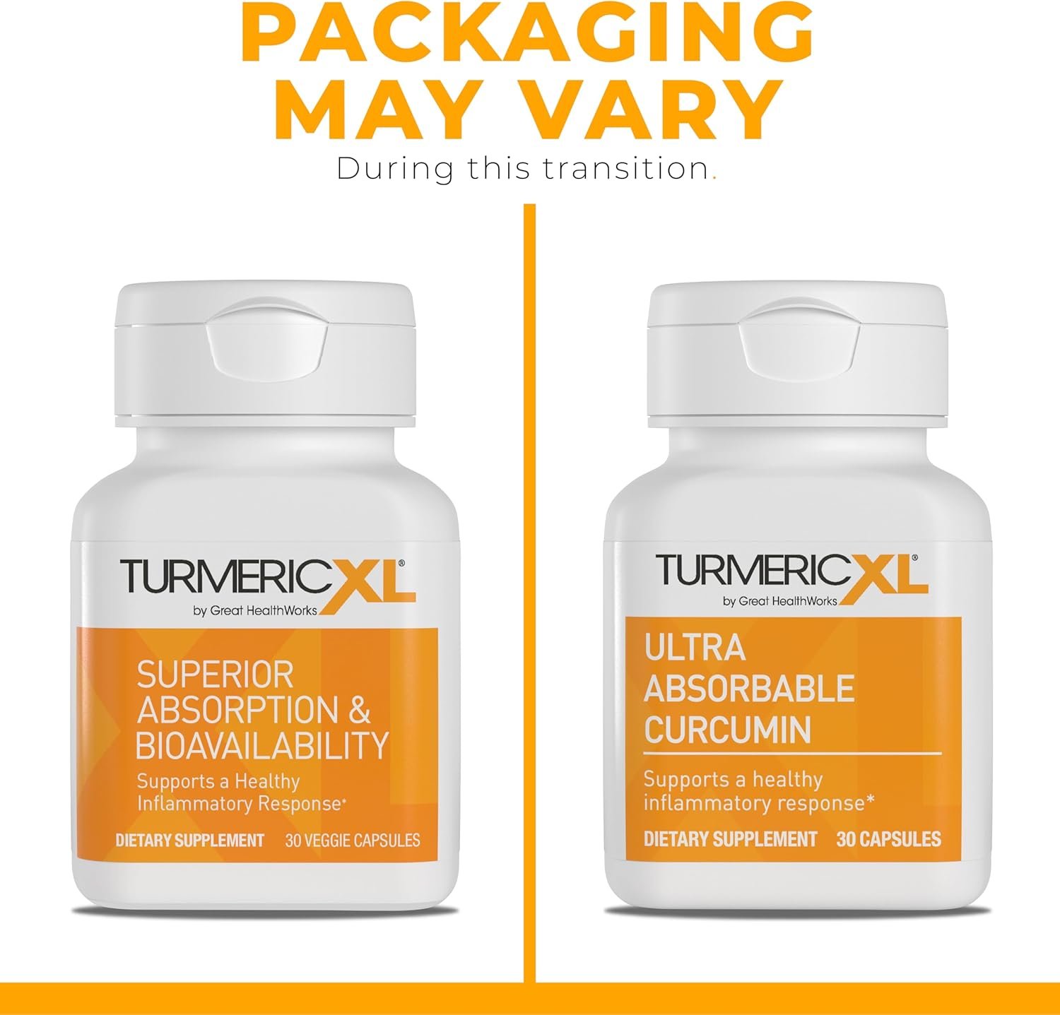 TurmericXL Natural Joint Support & Healthy Inflammatory Response Supplement - 250mg Turmeric Extract Delivers 45x More Curcumin - High Absorption, Gluten-Free – 30 Veggie Capsules - Image 4