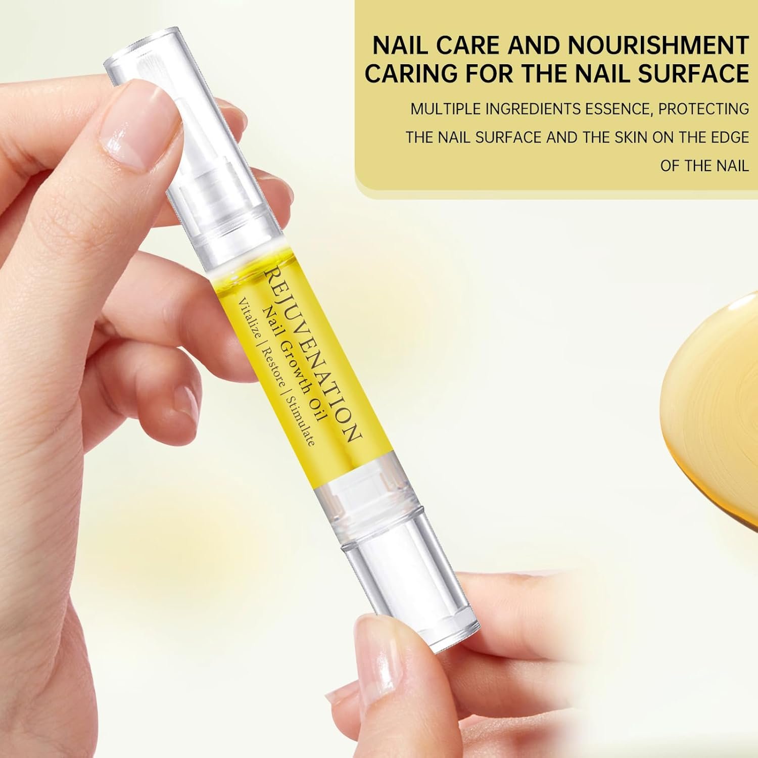 3PCS Rejuvenation Nail Growth Oil - Nail Growth Oil with Nail File - Nail Oil for Growth And Strength Nail Repair - Image 3
