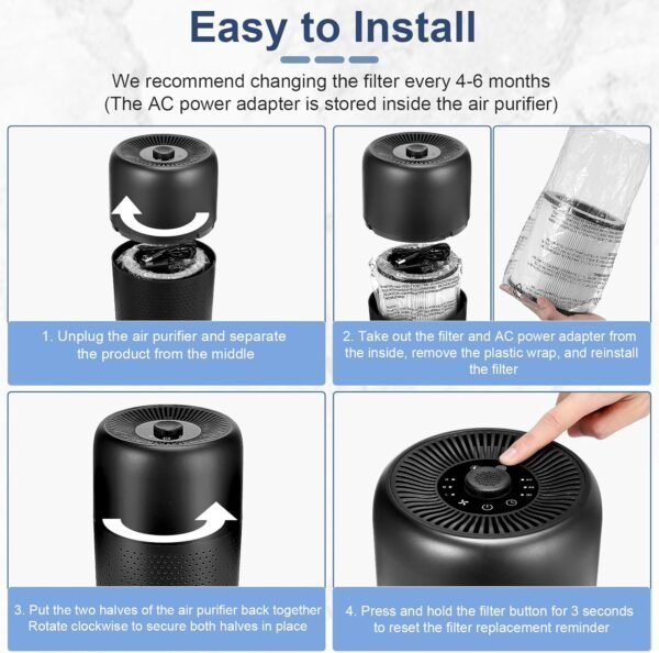 1 Pack TPLMB Air Purifiers for Bedroom-0109 - Image 5