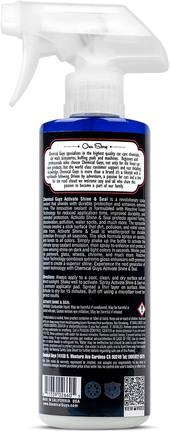 Chemical Guys WAC20816 Activate Instant Wet Finish Shine and Seal - Image 3