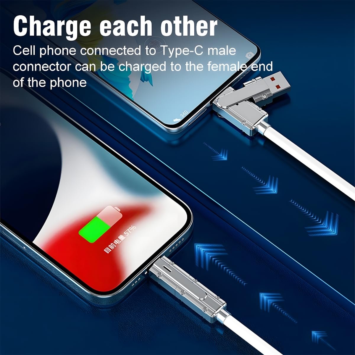 SWLIFL 2 Pack USB C to USB C Cable 3.3ft Chubby Silicone 4 in 1 USB C Charging Cable-Fast Charger-USB C Data Transfer Cable,480Mbps for Phone16 15 14 13 12 Pad Mac,Samsung S24 S23 S22 S21 - Image 4