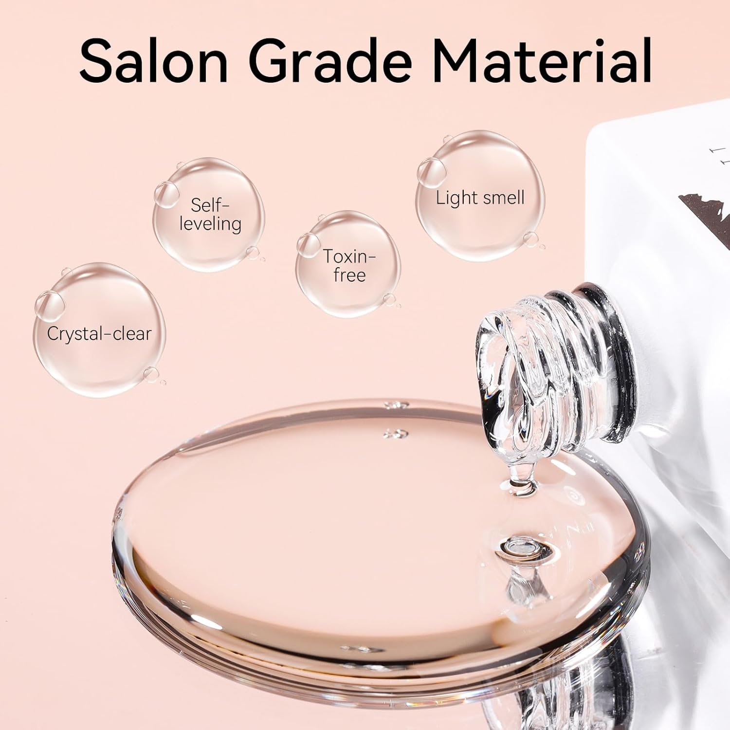 Makartt Clear Blooming Gel 15ml UV LED Soak Off Nail Art Polish for Spreading Effect Marble Nail Polish Gel Paint Nail Designs for DIY Color Flower Watercolor Magic Beauty Gift - Image 7