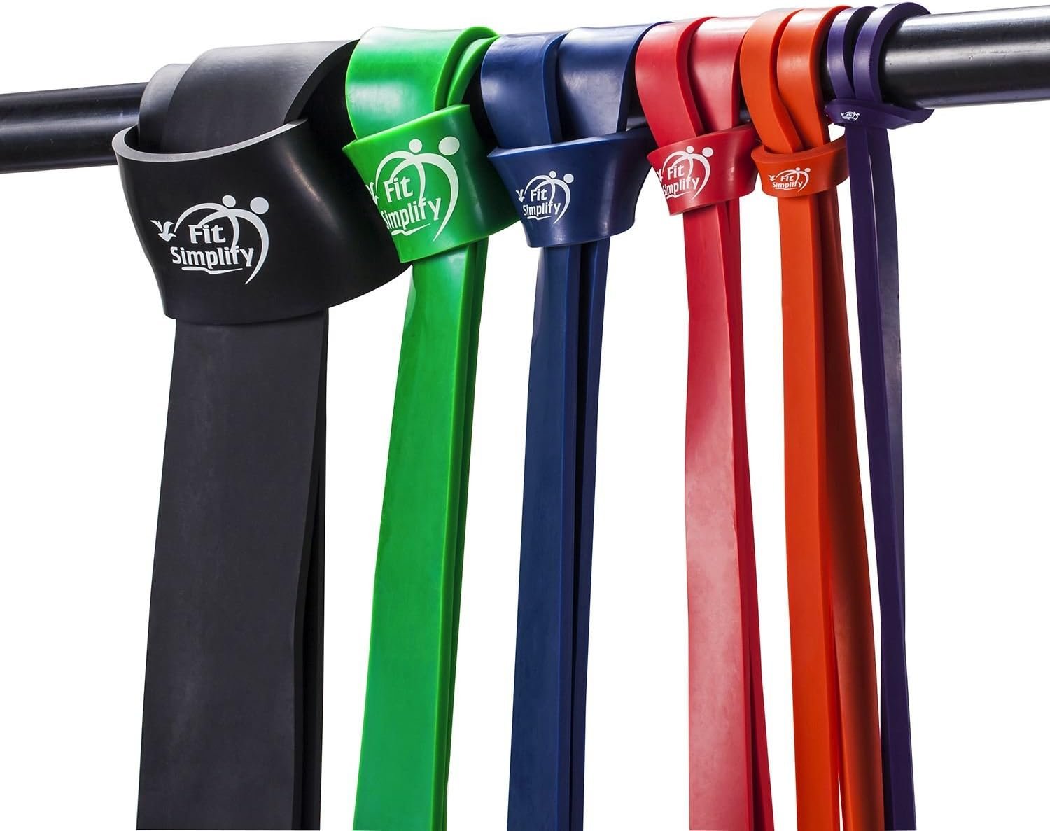 Fit Simplify Pull Up Assist Band - Stretching Resistance Band - Mobility and Powerlifting Bands - Exercise Pull Up Band - Image 7