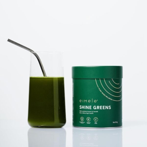 | Shine Greens | Plant-Based Superfood Greens Powder for Gut Health | Supports Energy, Digestion & Immunity | Packed with Antioxidants, Essential Nutrients & Probiotics | 42 Servings (5.29oz) - Image 8