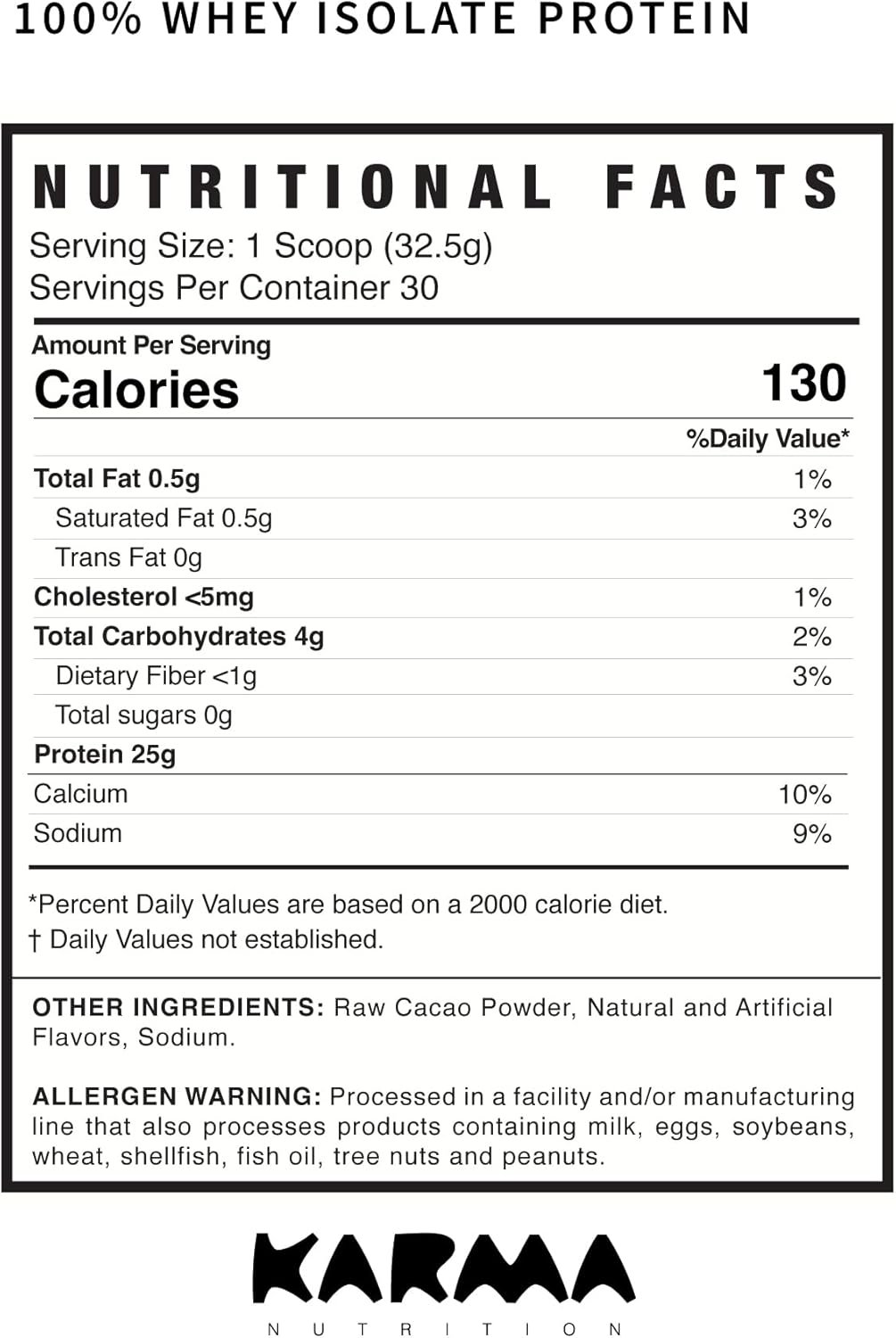 Whey Protein Powder 2LB - 25g Protein 1g Sugar - Fudgy Brownie Flavored Whey Isolate Protein Powder - Protein Powder Formulation with Low Sugar and High Protein - 30 Servings - Image 7