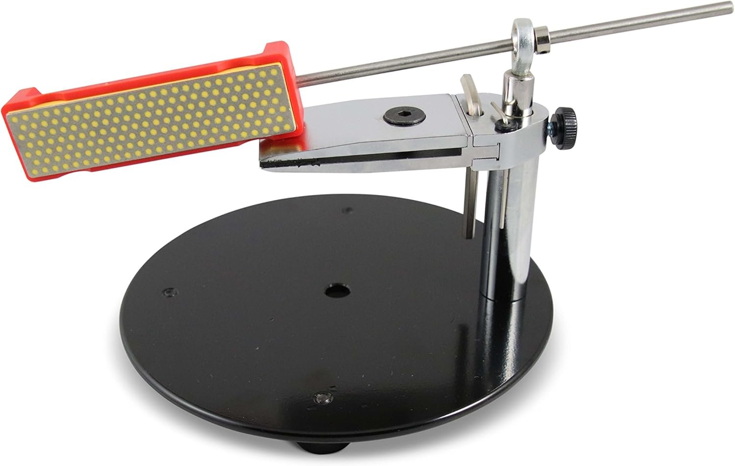 Professional Knife Sharpeners for Kitchen Knives - Diamond - Designed with Tight Clamp, Stable Base - Easy To Assemble with Reference Guide & Instruction Manual - Image 7