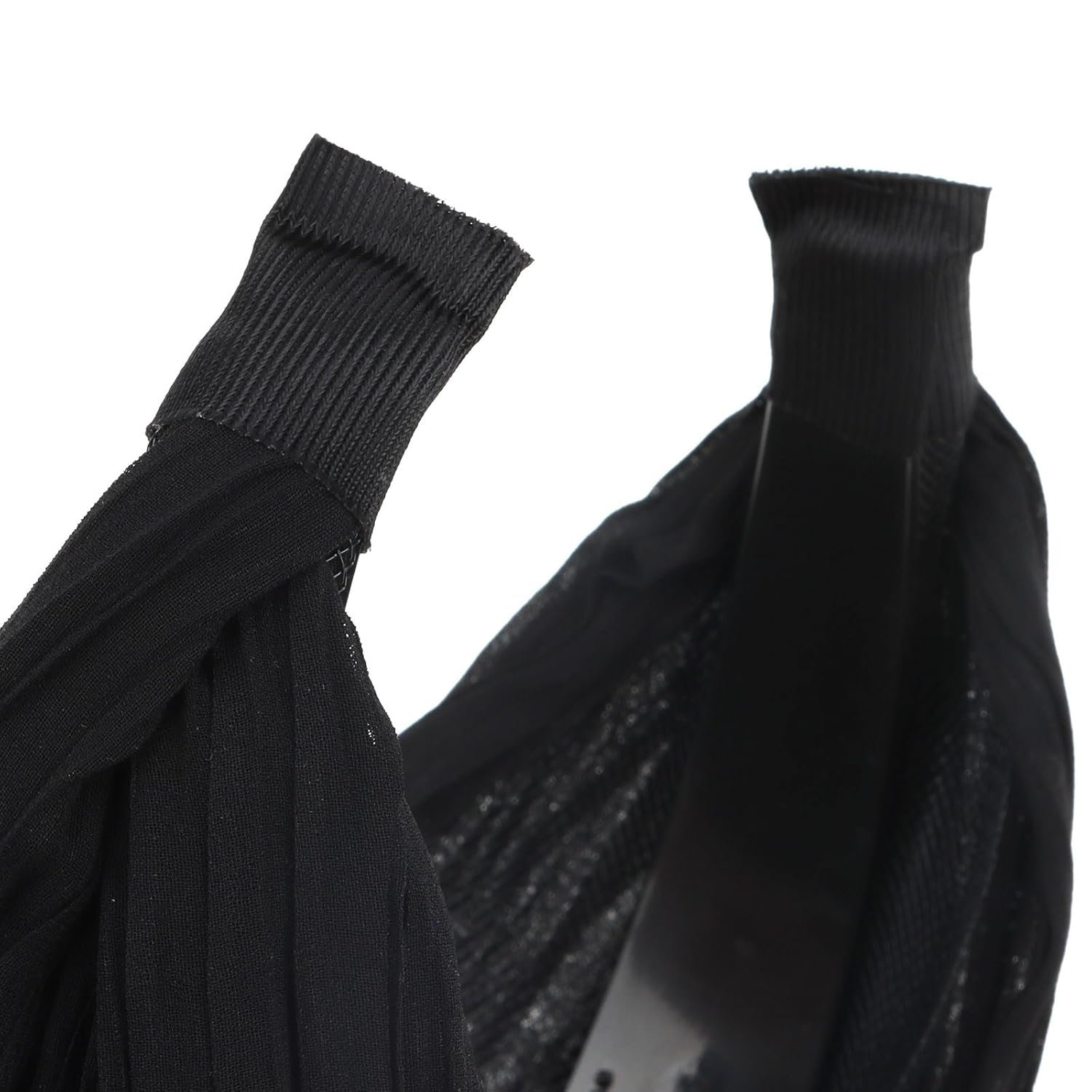 Black Wide Headband for Women, Boho Headbands Thick Headbands with Teeth, Large Head Bands for Women's Hair Turban Hairbands Hair Accessories for Women - Image 8