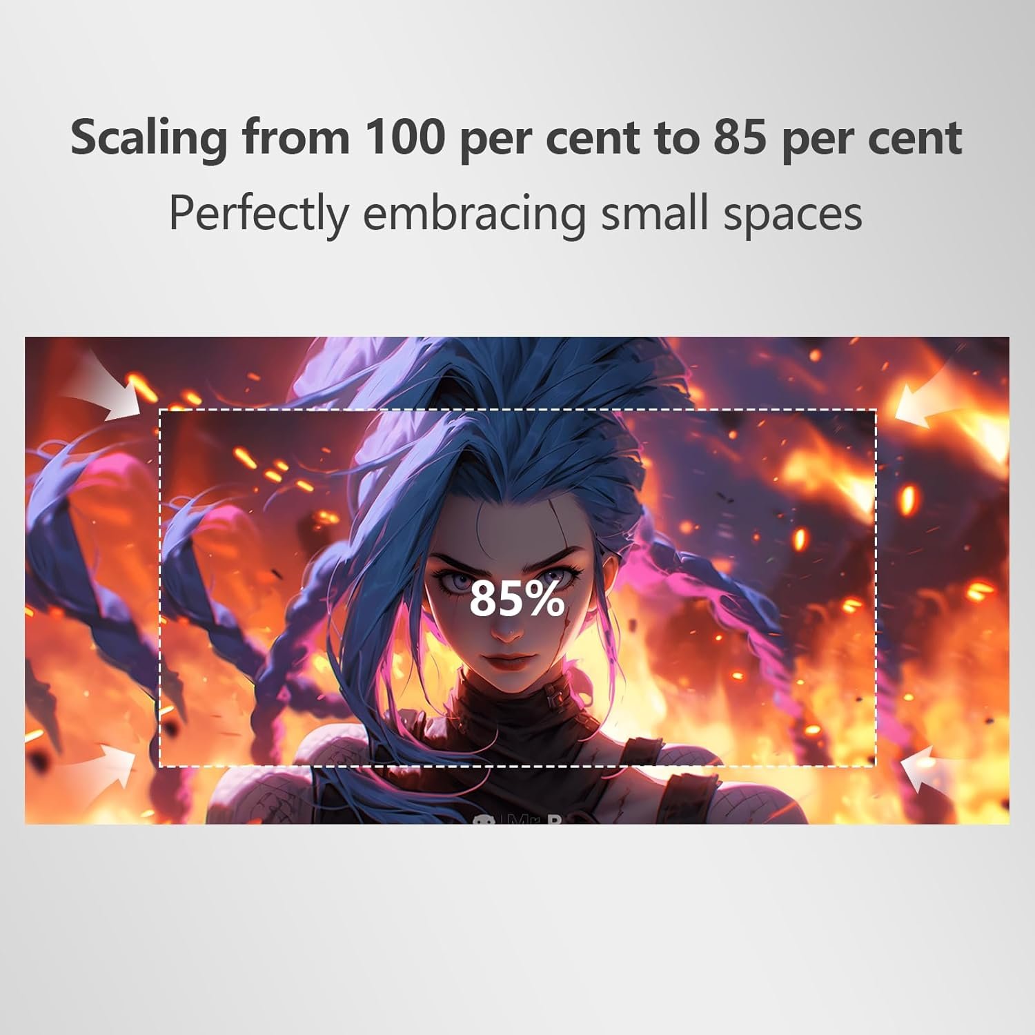 180 ° adjustable bracket with WiF mini projector, supporting outdoor portable movie projector, automatic button calibration suitable for mobile phones/TV sticks/laptops (E100) - Image 6