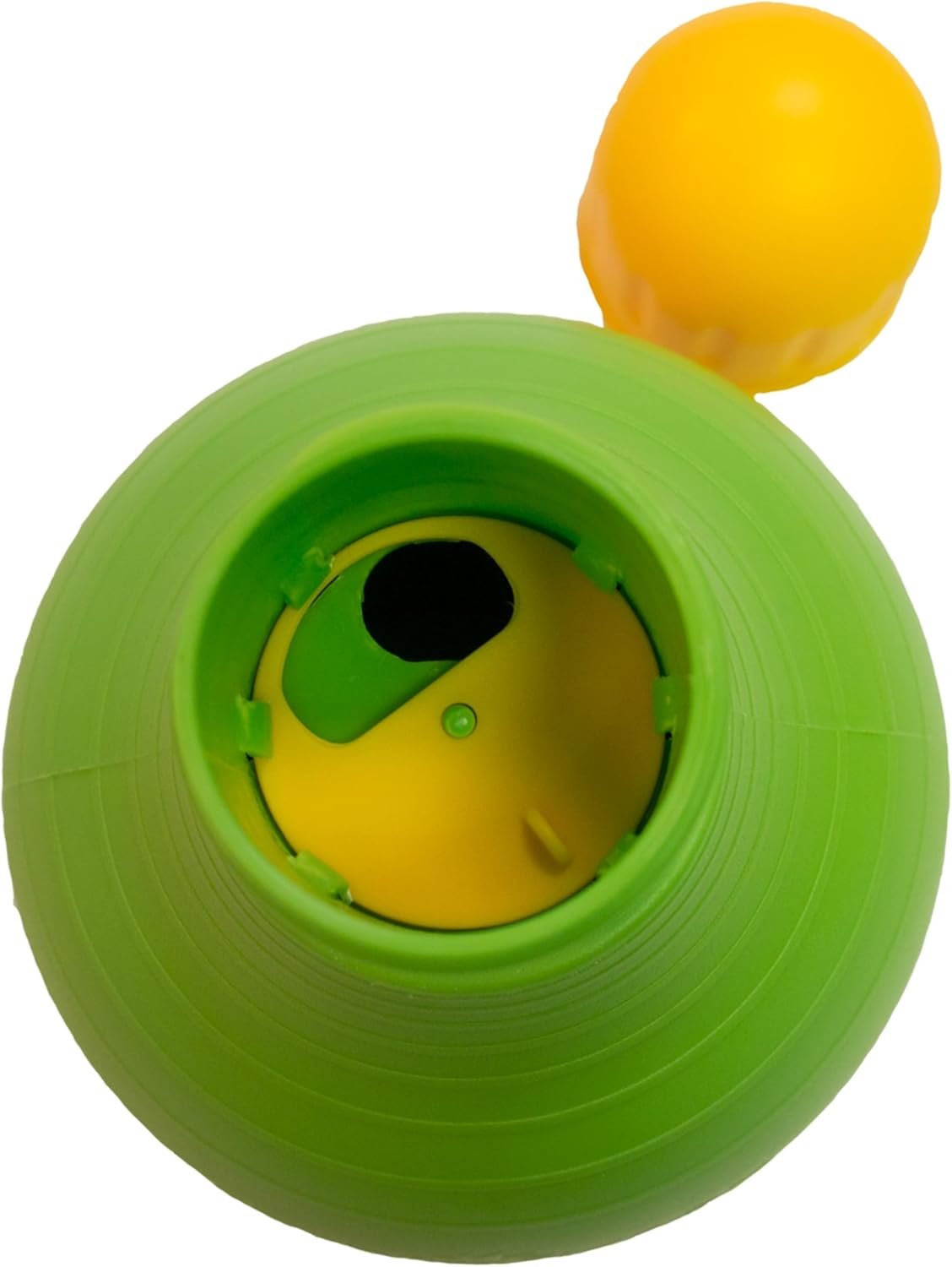 Starmark Bob-A-Lot Interactive Dog Pet Toy, Large, Yellow/Green/Purple - Image 6