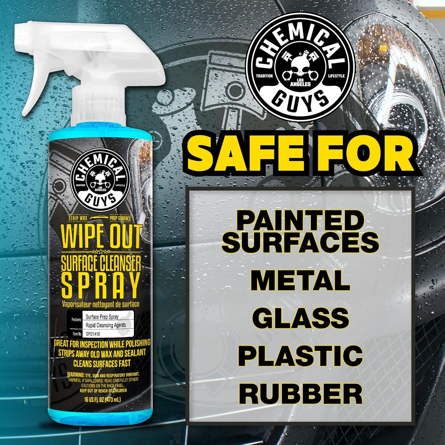 Chemical Guys SPI21416 Wipe Out Surface Cleanser Spray, 16 fl. oz - Image 9