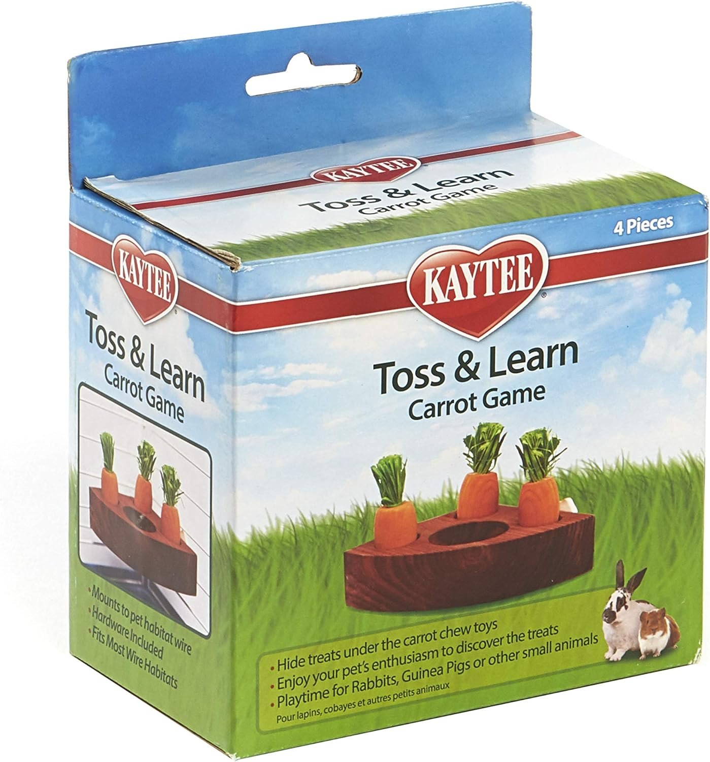 Kaytee Toss & Learn Carrot Game, 277207 - Image 2