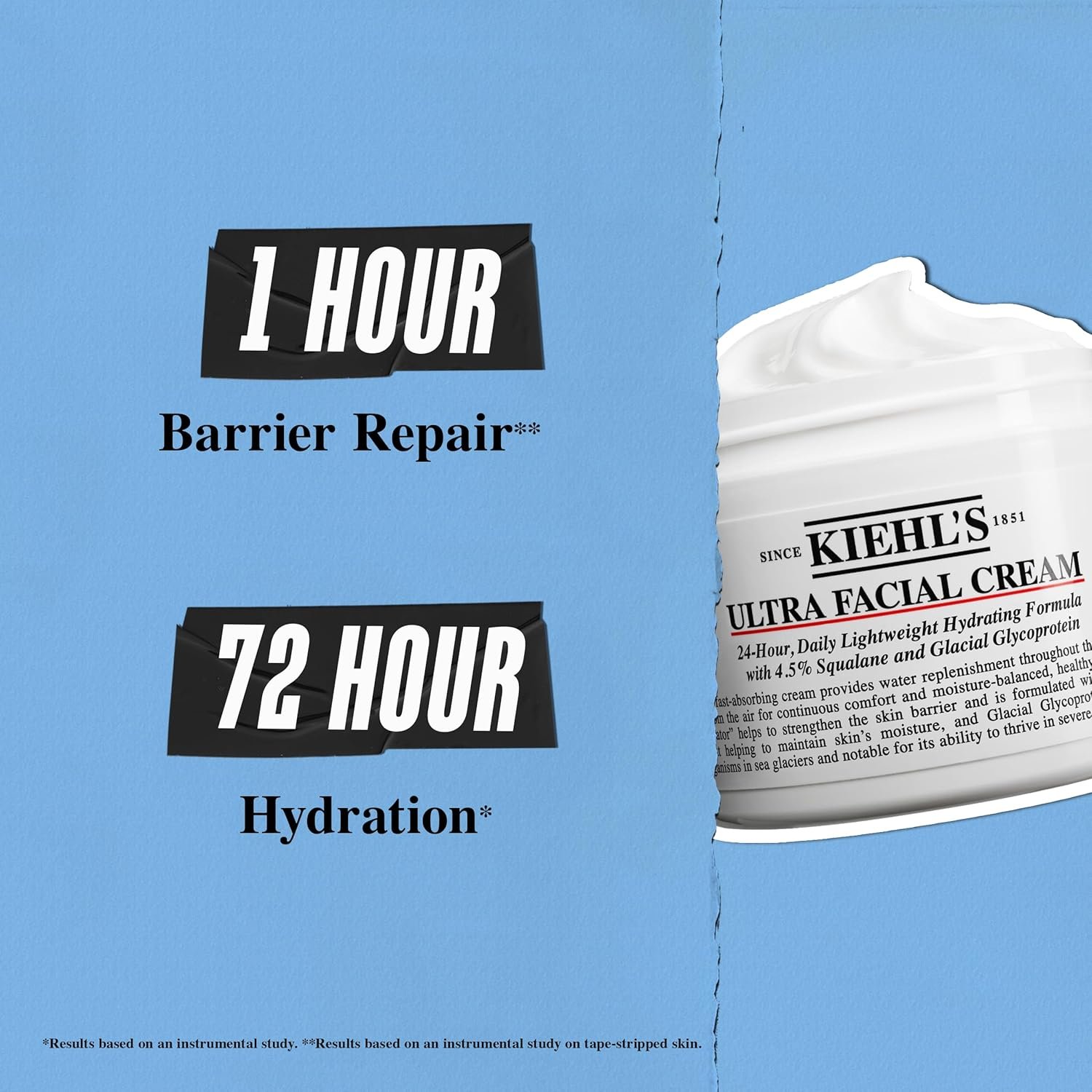 Kiehl's Ultra Facial Cream, with 4.5% Squalane to Strengthen Skin's Moisture Barrier, Skin Feels Softer and Smoother, Long-Lasting Hydration, Easy and Fast-Absorbing, Suitable for All Skin Types - Image 5