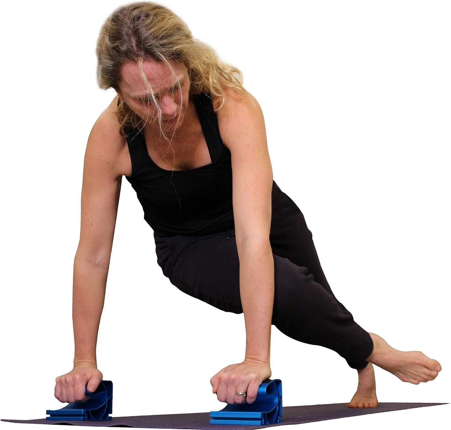 Pushup Bars - Safe Push Up Bars - Strength training Pushup Stands Perfect for Home Gym & Traveling Fitness - Lightweight, Non-Slip Bodyweight Training Workouts Blocks - Image 6