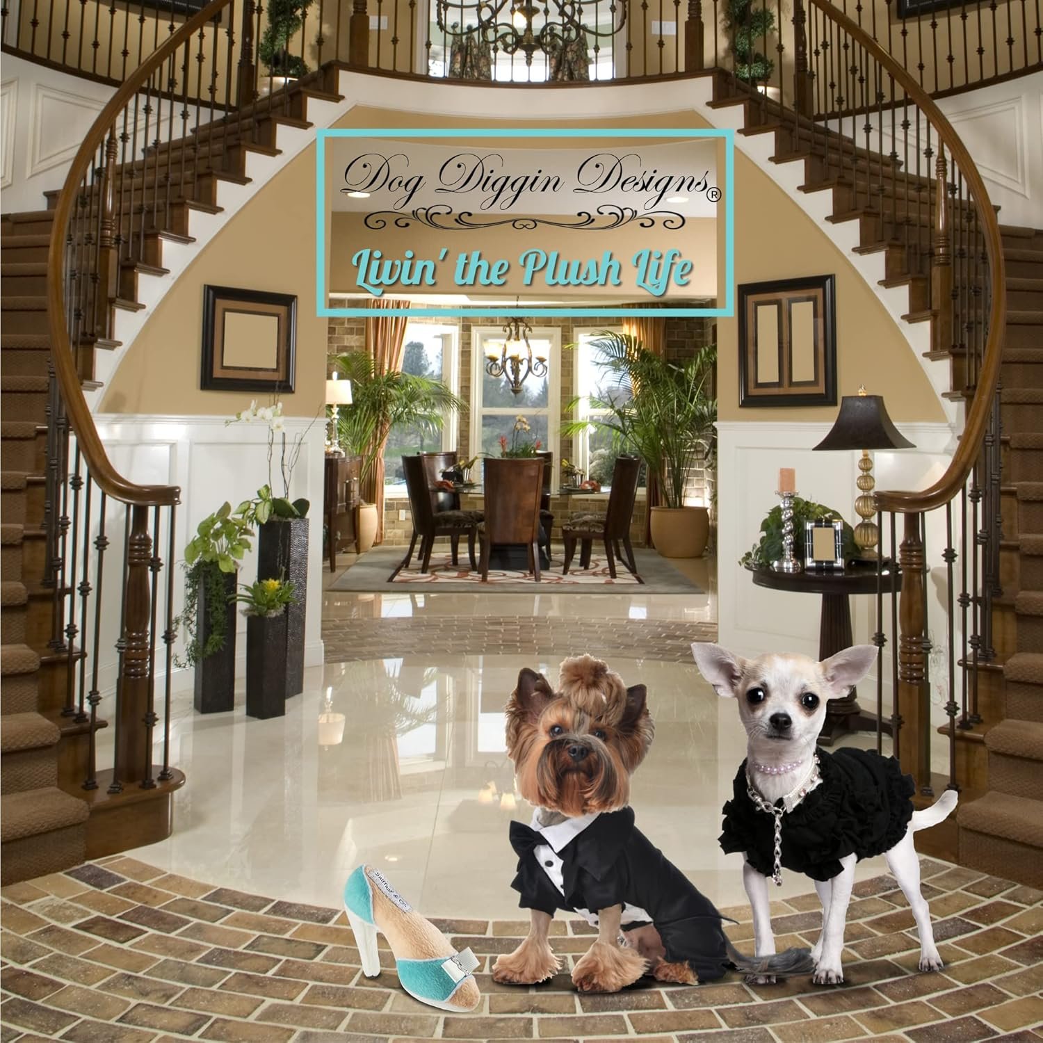 Dog Diggin Designs Runway Pup Collection | Unique Squeaky Plush Dog Toys – High Heel Essentials - Image 5