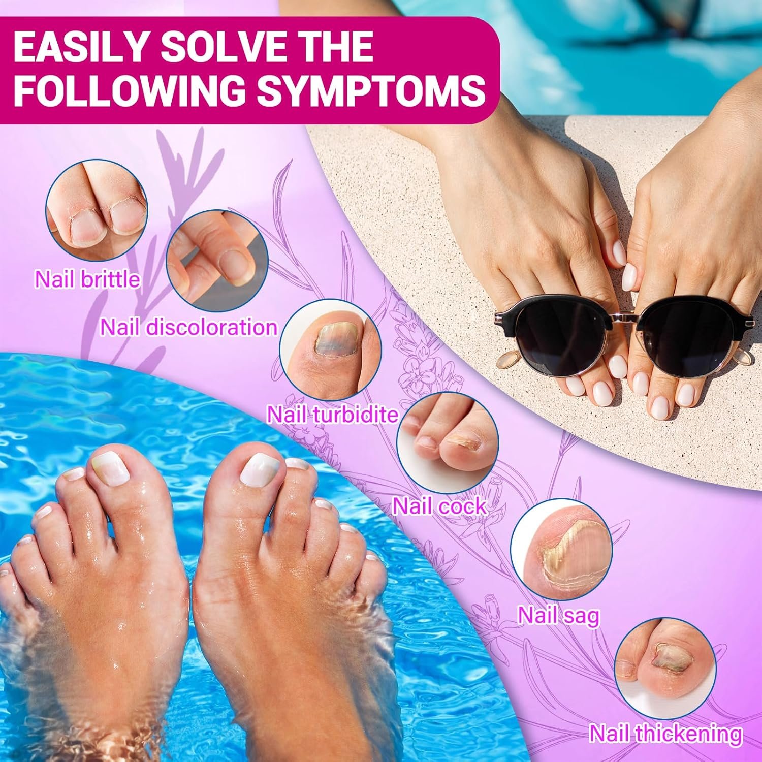 Toenail Fungus Treatment Extra Strength, Toe Nail Fungus Treatment with Naturally & Safely, Nail Fungus Treatments for Toenail Extra Strength for Thick, Broken, Discolored & Damaged Nail - Image 3