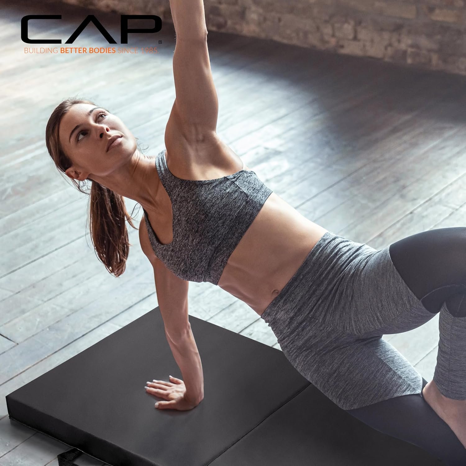 CAP Barbell All Purpose Folding Anti Tear Exercise Training Aerobic Fitness Gym & Gymnastics Balance Mat | Multiple options - Image 6