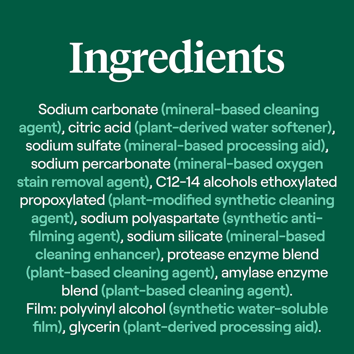 Seventh Generation Dishwasher Detergent Packs for sparkling dishes Free & Clear Dishwasher Tabs (72 Count) - Image 13