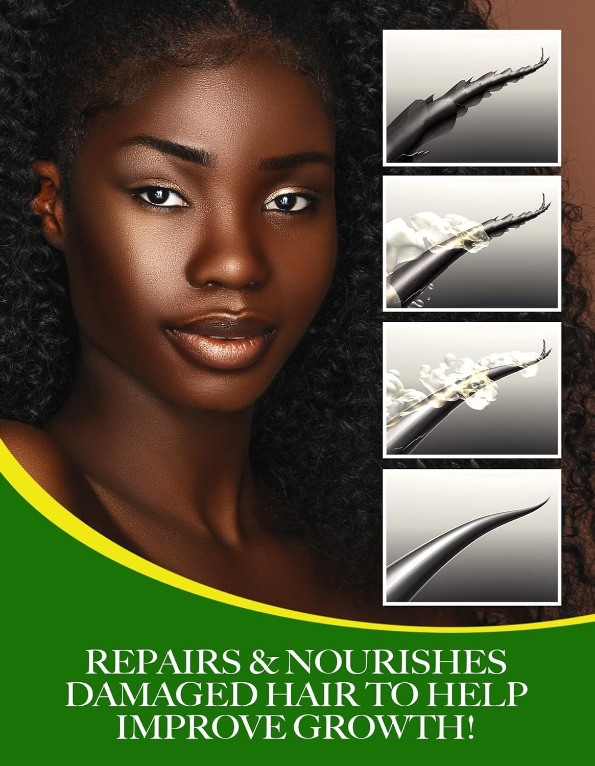 Ethereal Nature 99% Natural Hair Oil Blend Jamaican Black Castor 75 ml, clear - Image 6