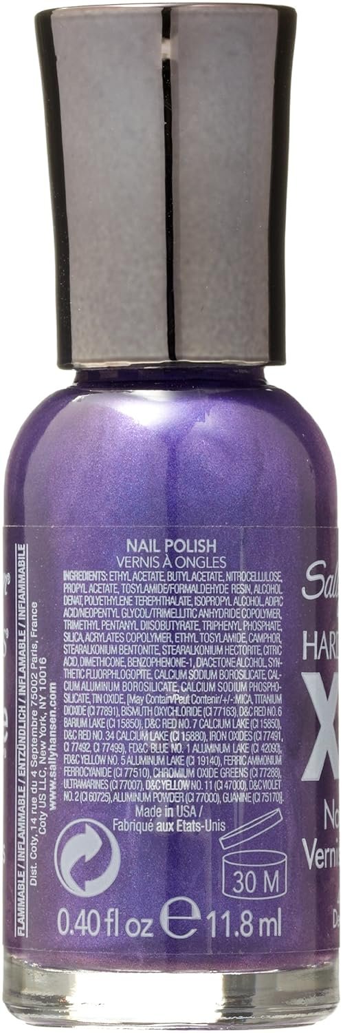Sally Hansen Hard as Nails Xtreme Wear, Deep Purple, 0.4 Fluid Ounce, Pack of 1 - Image 3