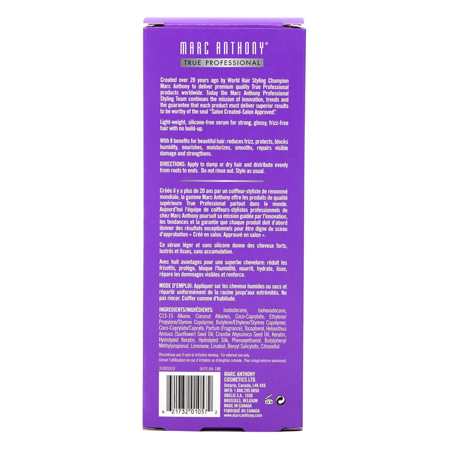 Marc Anthony 8-in-1 Bye Bye Frizz Silicone Free Serum, 1.69 Ounces - Image 5