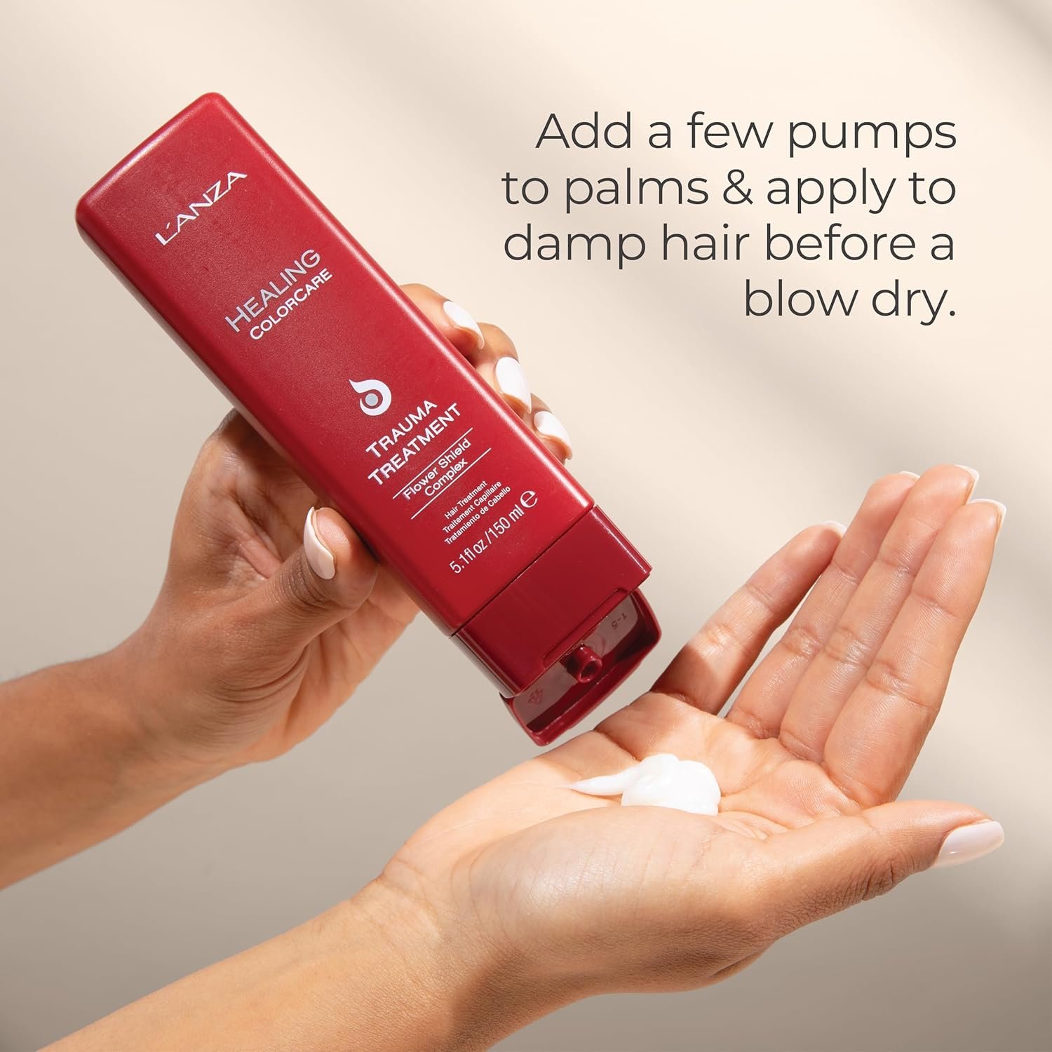 L'ANZA Healing ColorCare Trauma Treatment, Leave-In Conditioner for Dry Damaged Hair, Extends Color Longevity, For Healhty and Vibrant Color with Split End Repair & Shine, Luxury Hair Care - Image 6