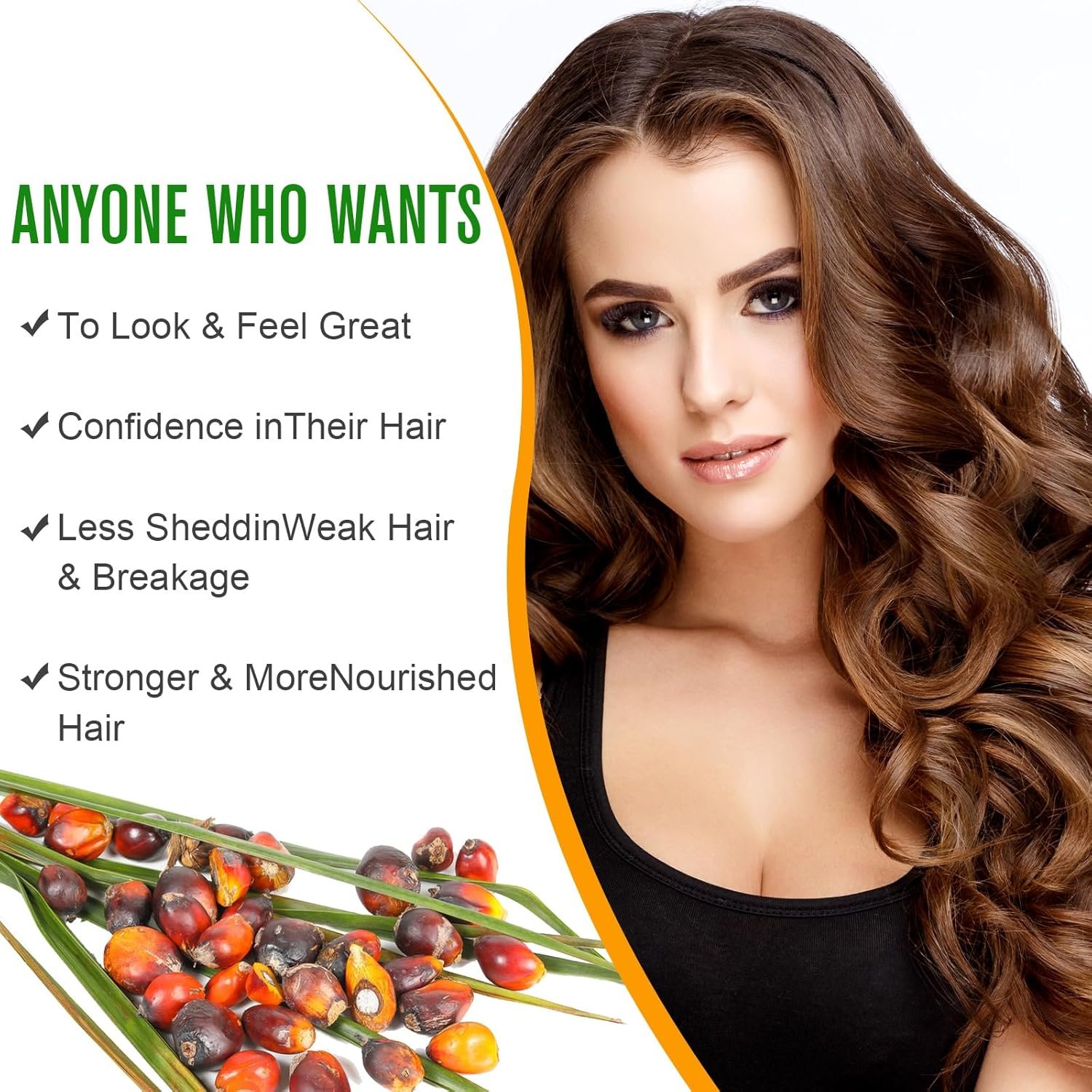 Batana Oil for Hair Growth, Pure Organic Natural and Cold Pressed Hair Oil for Hydrating & Repairing Dry, Damaged Hair Skin Care, Face, Body - Image 6