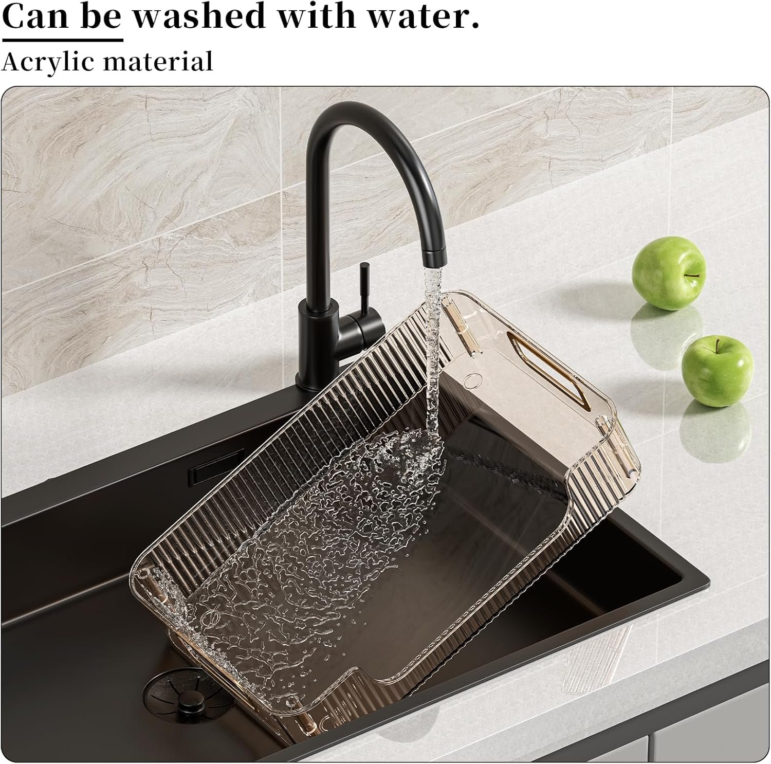 KSDSOAM 3 Tiers Bathroom Countertop Organizer, Cosmetics Skincare Organizers Holder for Perfume, Bathroom Organizers and Storage for Dresser Vanity Tray Sink (Gold) - Image 7