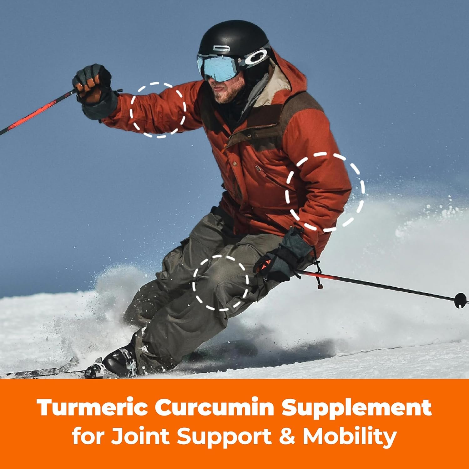 Turmeric Curcumin & Moringa Leaves Extract with Black Pepper. Joint Support Supplement with Tumeric (95% Curcuminoids), Bioperine & Moringa Oleifera Leaf for Joints, Digestion & Energy. 60 Capsules - Image 10