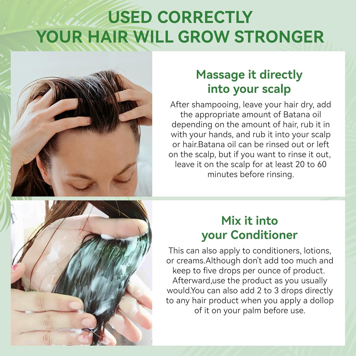 Batana Oil Hair Growth Bundle – 100% Natural Raw and Pure Batana Oil from Honduras, Dr. Sebi Approved – 4.05 FL OZ Liquid & Solid Paste for Thicker, Stronger Hair - Image 10