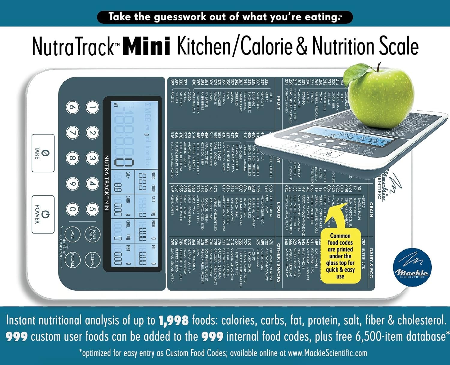 NUTRA TRACK™ Ultimate Food Kitchen & Nutrition Scale – Your Personal Nutritionist at Home! Powered by USDA Data, Designed for Precision in Seattle, WA - Image 9