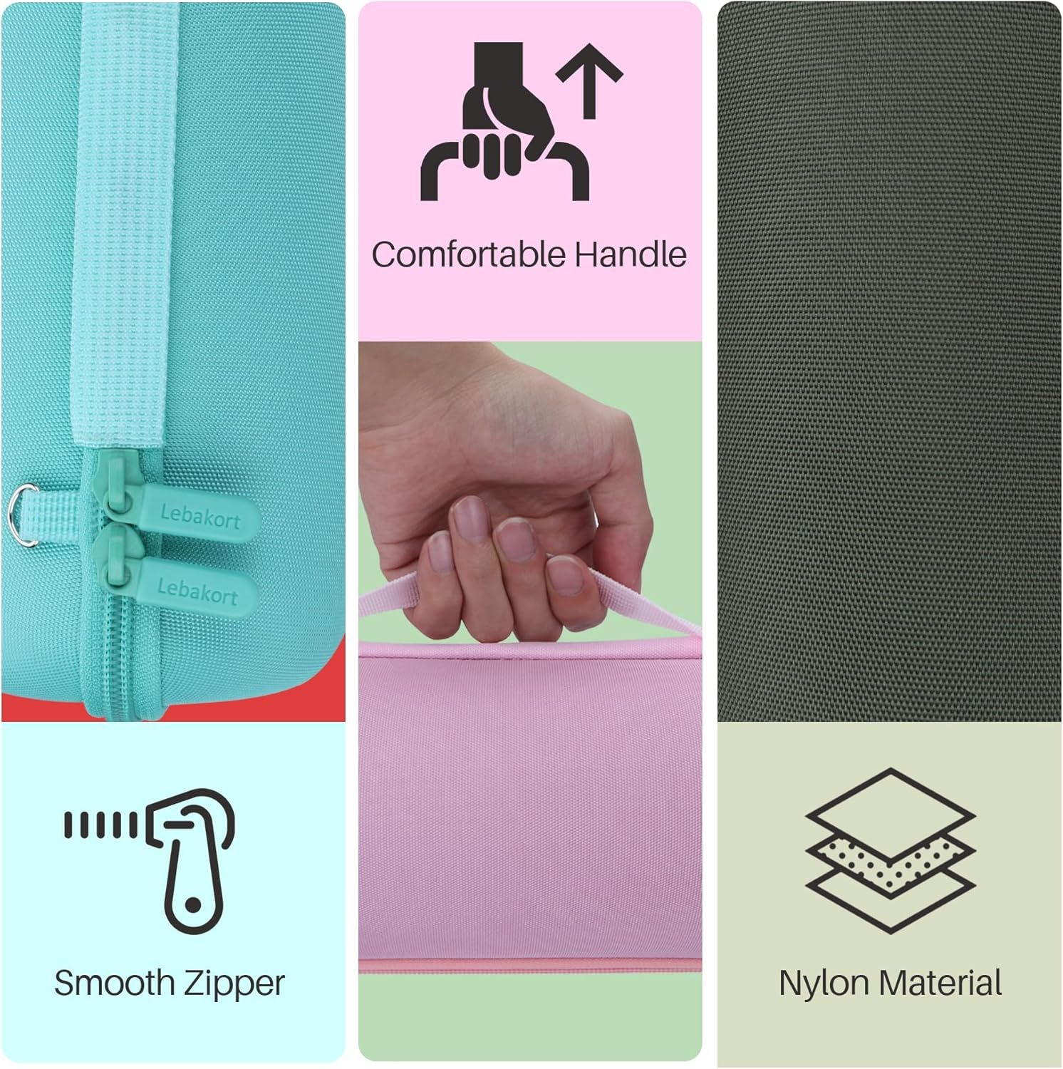 Hard Case Compatible with JBL Charge 5 Charge 4 Waterproof Speaker (White case) - Image 5