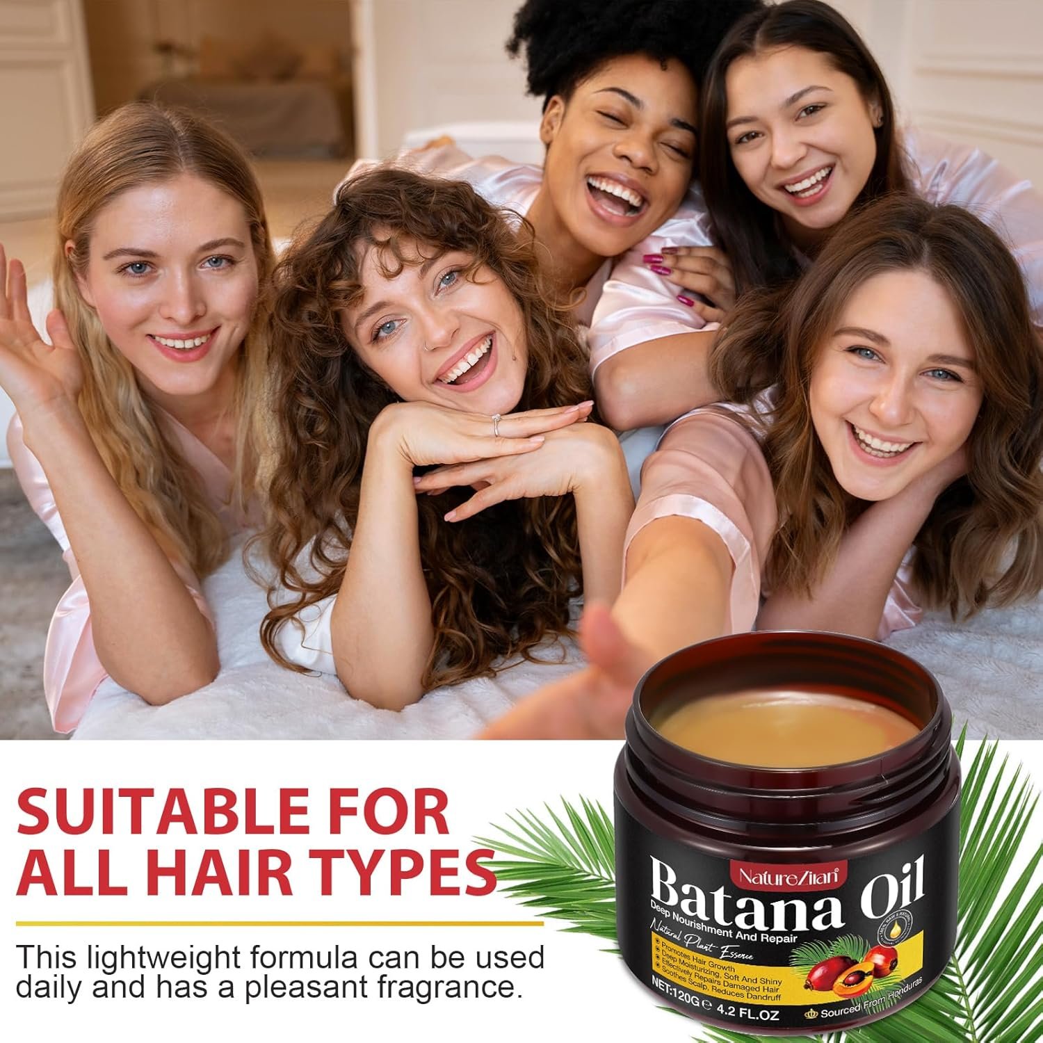 Batana Oil for Hair Growth -100% Pure Batana Oil - Dr. Sebi Batana Oil from Honduras - Raw Batana Oil for Hair Growth - Moisturizes Hair & Scalp -Promotes Hair thickness for Men & Women - Image 10