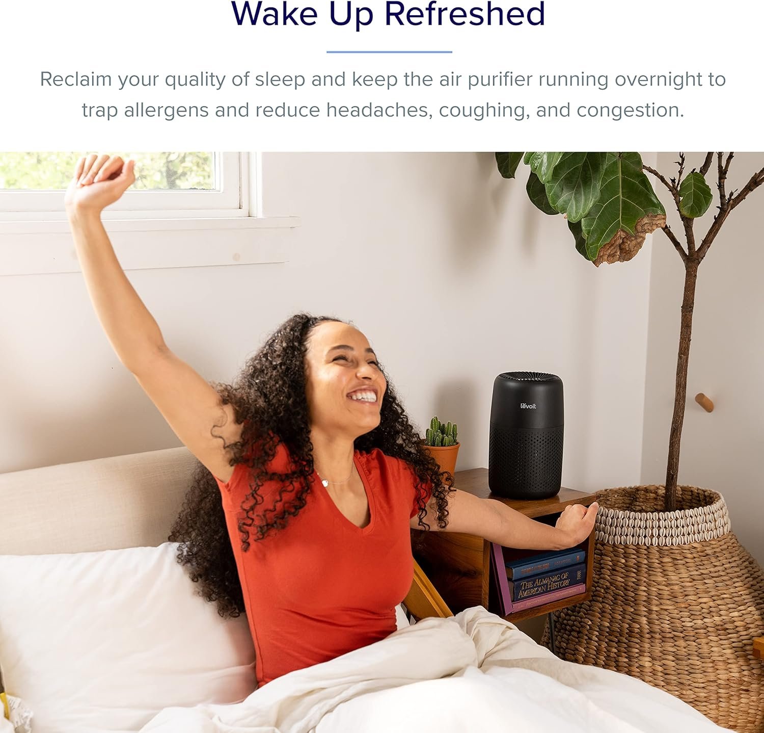 LEVOIT Air Purifiers For Bedroom Home Core Mini and Aroma Pads - Image 4