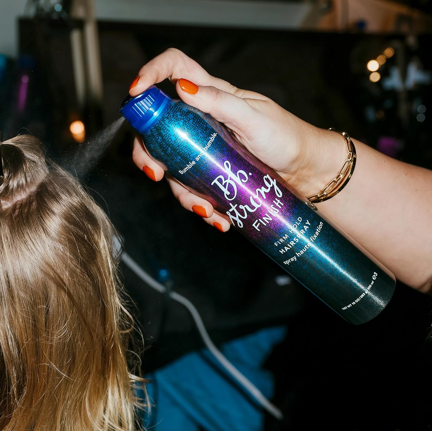 Bumble and bumble. Strong Finish Firm Hold Hairspray | Firm Hold + Brushable Finish | Curly, Wavy, Straight, 10 Ounce - Image 5