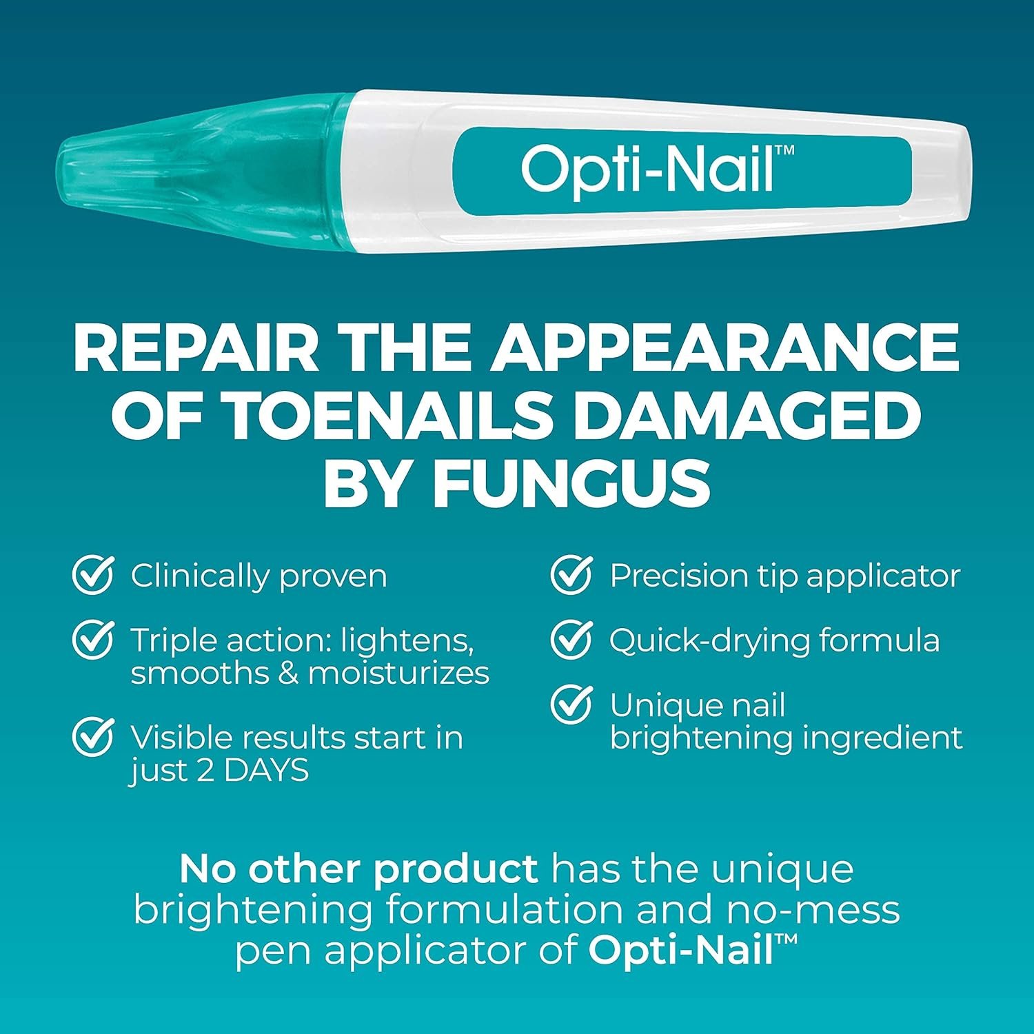 Opti-Nail Fungal Nail Repair Pen, Restores the Healthy Appearance of Nails Discolored or Damaged by Nail Fungus - Image 7