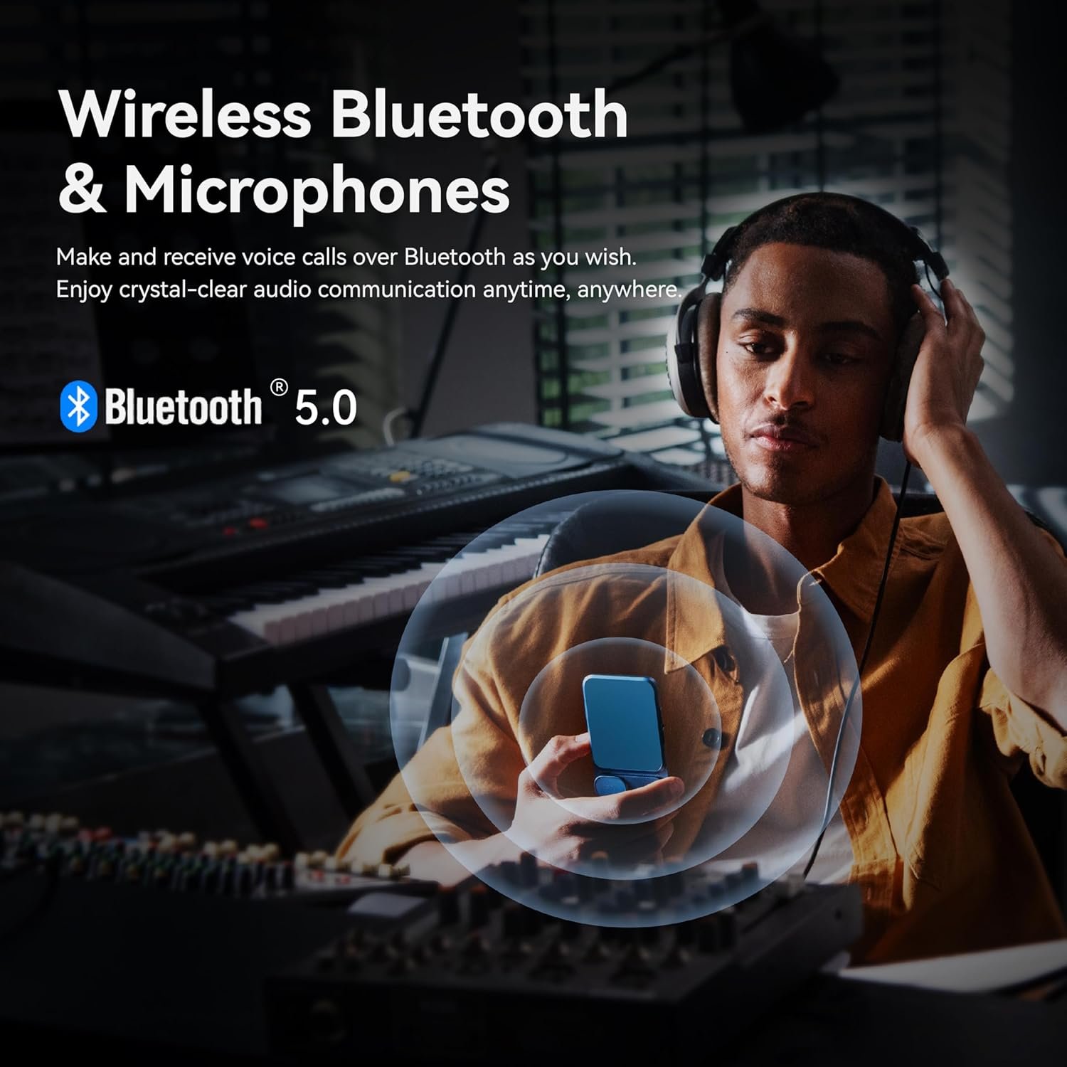KHADAS Tea Portable Headphone Amplifier,DAC Magnetic Amplifier Bluetooth 5.0 HiFi Hi-Res USB DAC 32bit/384KHz, 1160mAh Battery ESS ES9281AC Pro Qualcomm QCC5125 LDAC/aptX HD, PCM, DSD, MQA(Grey) - Image 8