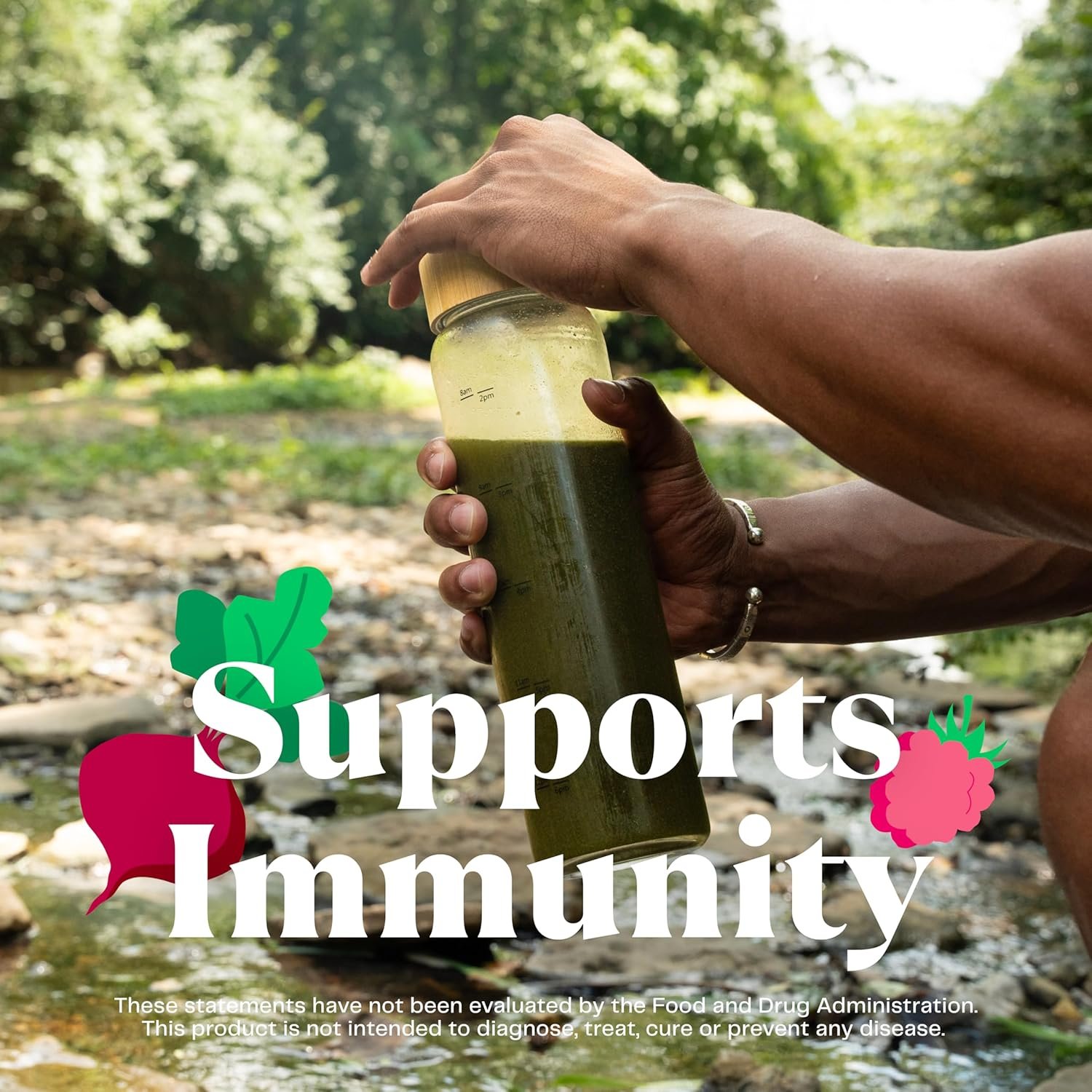 Amazing Grass Greens Superfood Powder: Greens Powder with Digestive Enzymes & Probiotics, Organic Spirulina, Chlorella, and Beet Root Powder, Original, 60 Servings - Image 7