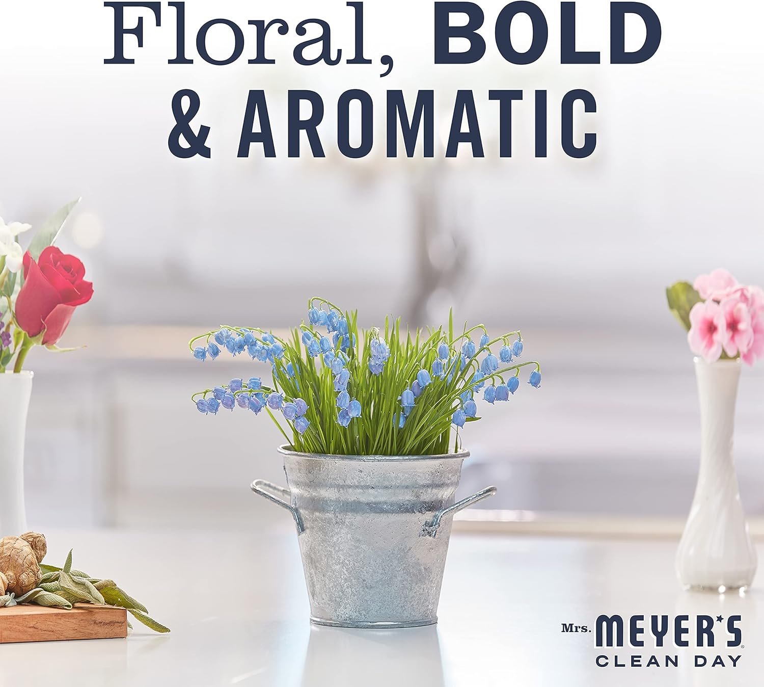 Mrs. Meyer's Clean Day Multi-Surface Everyday Cleaner, Bluebell Scent, 16 ounce bottle (Pack of 2) - Image 6