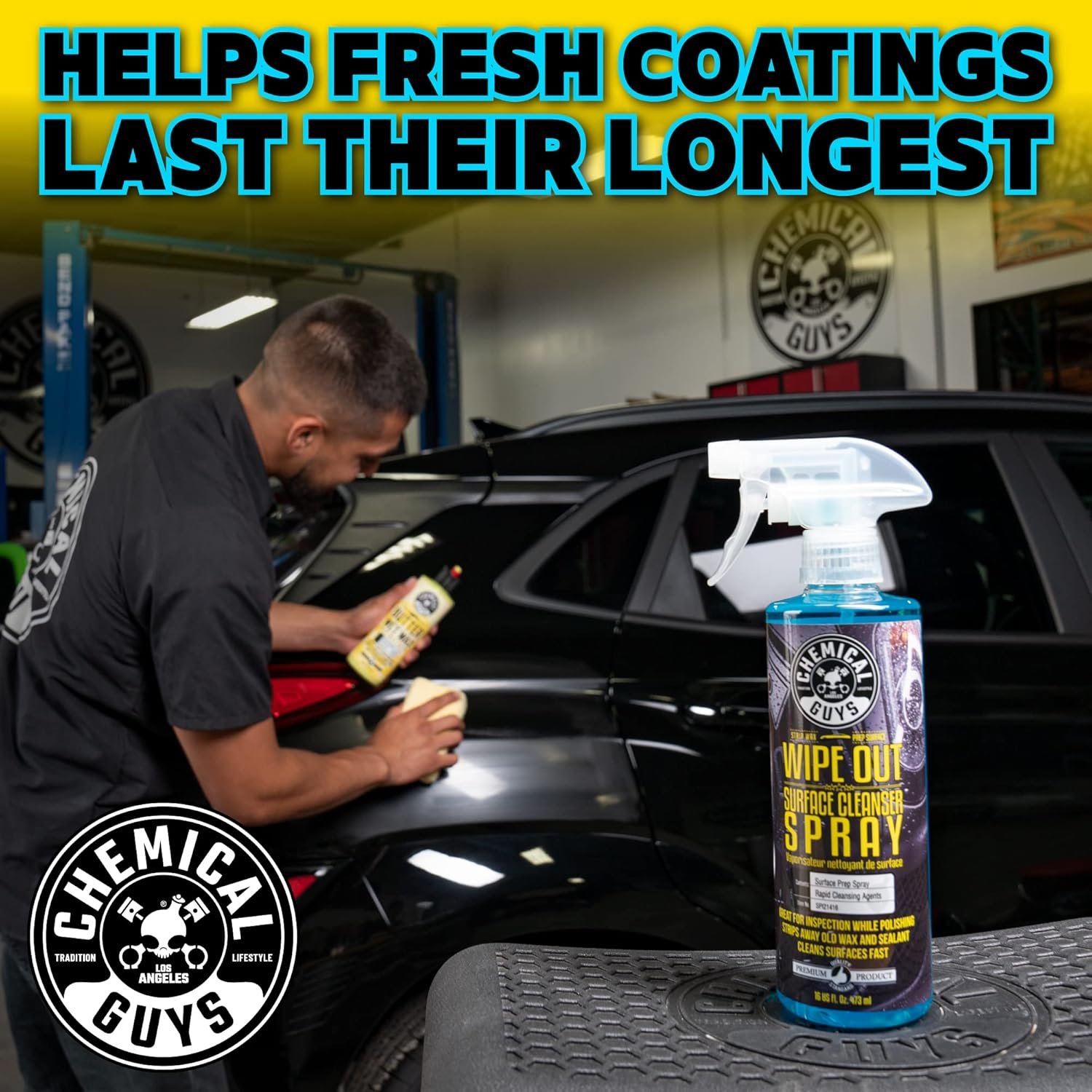 Chemical Guys SPI21416 Wipe Out Surface Cleanser Spray, 16 fl. oz - Image 10